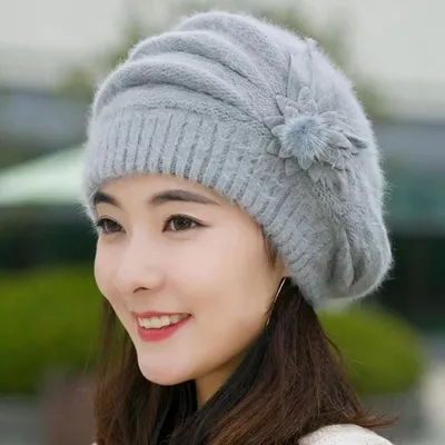 Produktbild von Stylische graue Mütze SA-15499 für Damen KP15499