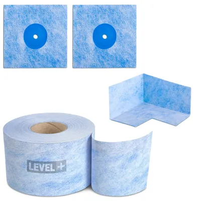 Obrázok produktu pre Hydroizolačná súprava Páska B04-10mb, rohy-1ks, manžety 2ks, LEVEL+ SETB6
