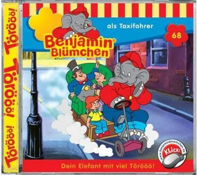 Immagine prodotto di Kiddinx Benjamin Blümchen Cd Episodio 68 - Come un tassista
