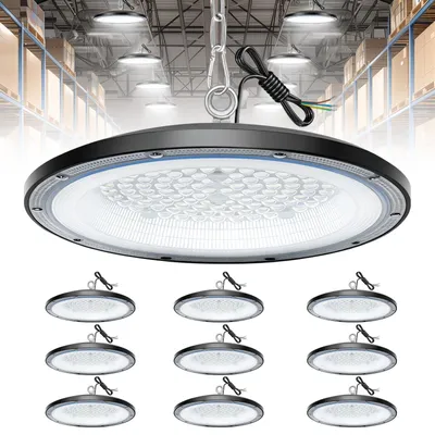 UFO-LED High Bay Light 10x 100W 6500K industriell