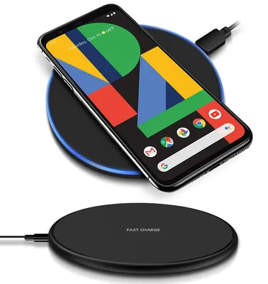 Produktbild von QI Wireless Ladegerät für Google Pixel 4 / 5 / XL Kabellos Induktives Laden