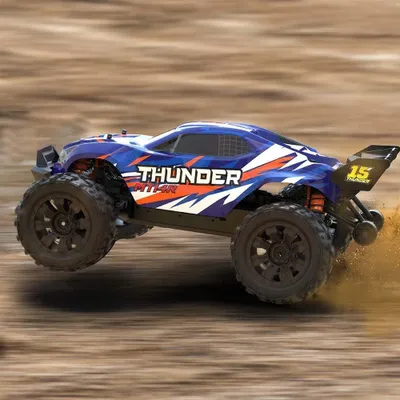 Obrázek produktu pro RC monster truck – RC auto – Auto ovládané dálkovým ovládáním – Terénní vozidlo – Měřítko 1:14 – Rychlost 100 km/h