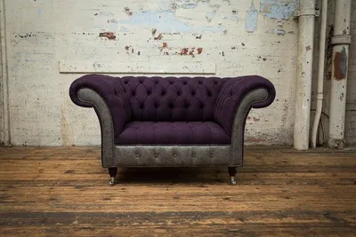 Produktbild von Designer Sofas Polstersofas Luxusstoffe Chesterfield Sessel 1 Sitzer
