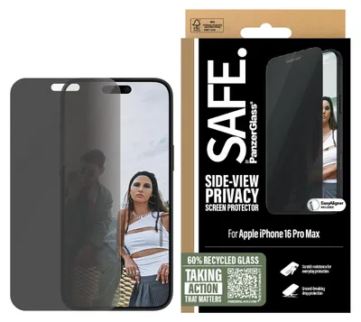 Obrázek produktu pro SAFE by PanzerGlass Privacy Screen Protector pro iPhone 16 Pro Max | Ultra-Wide Fit