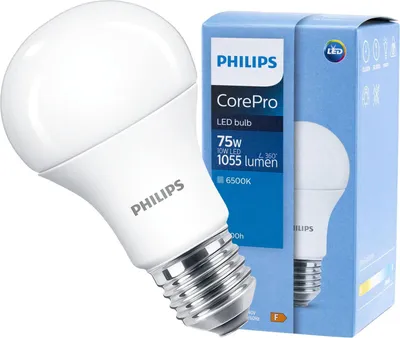 Produktbild von LED-Lampe E27 A60 10W = 75W 1055lm 6500K Kalt PHILIPS