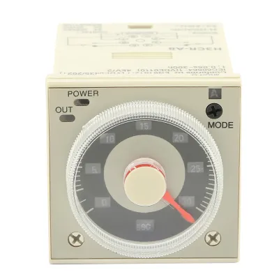 Obrázek produktu pro H3CRA8 Relé časového zpoždění 1.2S300H Tlačítkové ovládání Relé časového zpoždění 8pin AC220V