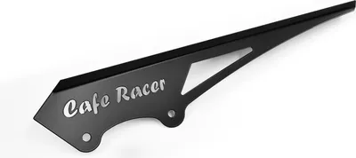 Image de Garde-chaîne compatible avec Benelli TNT 1130 BJ 2004-15 / TNT 899 BJ 2008-16 Logo "Cafe Racer" noir