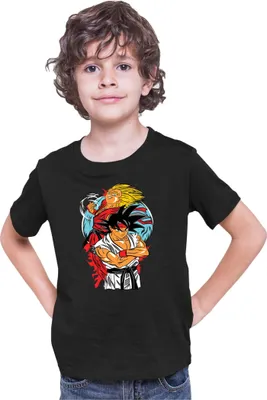 Produktbild von Kinder T-Shirt Dragon Anime Manga Ball Z Goku 39, 9-11 Jahr - 140 / Schwarz