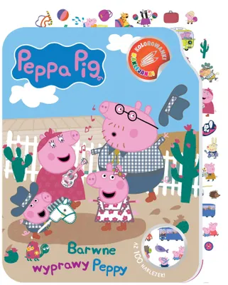 Produktbild von Barwne Wyprawy Peppy - Kolorowanki naklejanki