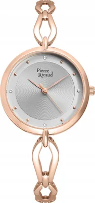 Produktbild von Pierre Ricaud Damenuhr P23001.9147Q CYRKONIE Roségold