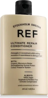 Obrázek produktu pro REF Ultimate Repair, Ženy, Neprofesionální kondicionér, Poškozené vlasy, Normální vlasy, Posilující, 245 ml, Láhev