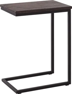 Produktbild von home24 Beistelltisch - Metall / Eiche massiv