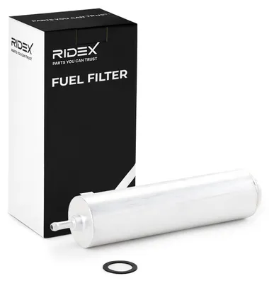 Produktbild von Kraftstofffilter RIDEX 9F0011 für BMW 3 Limousine (E90) Leitungsfilter