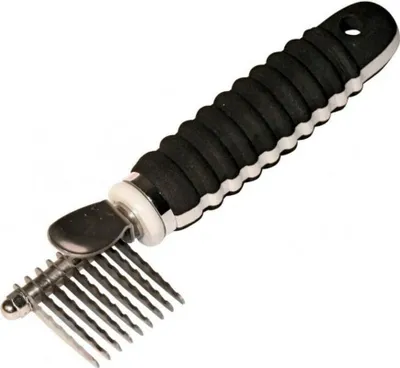 Produktbild von Hunde Striegel Entfilzungskamm Entfilzungsstriegel Entfilzungsmesser Fell Kamm