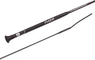 Produktbild von Fleck Professional 03015 Carbon Ultralight Dressur Reitgerte Schwarz 130 cm Schwarz 130 cm