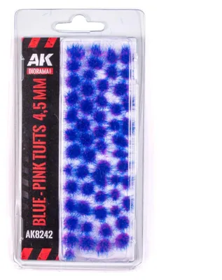 Produktbild von AK Interactive Vegetation BLUE-PINK WARGAME TUFTS