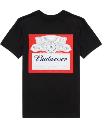Obrázok produktu pre Budweiser - Pánske tričko NS5966 (M) (Black)