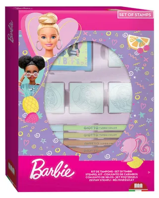 Produktbild von Multiprint Barbie Stamp Set mit 4 Briefmarken