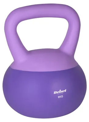 Productafbeelding van Kettlebell, zacht, 8 kg, PVC, voor thuisgebruik