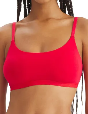 Productafbeelding van adidas dames bh met ronde hals - Sport Active Essentials katoen - Bustier