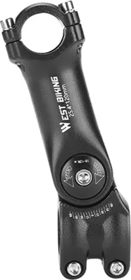 Produktbild von Einstellbarer Fahrradlenkervorbau Variabler 60-Grad-Winkel aus Aluminiumlegierung Fahrradlenkererhoehung Rennrad-Vordergabelvorbauadapter