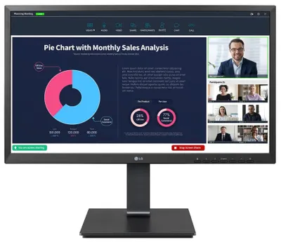Produktbild von LG 24BP75CP-B, 60,5 cm (23.8"), 1920 x 1080 Pixel, Full HD, LED, 5 ms, Schwarz