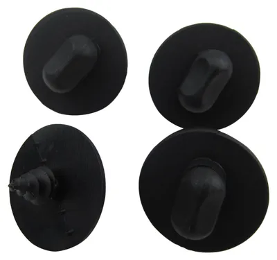 Produktbild von Befestigung Clips Halter OVAL DREHKNEBEL 4x Original für Seat / für Skoda Fussmatten