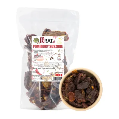 Obrázek produktu pro Sušená rajčata 500g Brat.pl