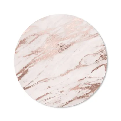Produktbild von MuchoWow® Mauspad Mousepad Marmor - Rosa - Roségold 40x40 cm - Mousepads - Maus Mat - Pad - Mausunterlage - Schreibtisch Accessoires