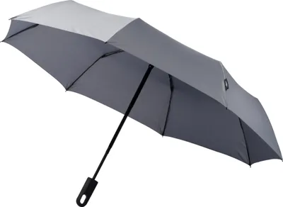 Productafbeelding van Marksman Traveller automatische compacte paraplu, 54,5 cm, model PF917 (30,8 x 98 cm) (grijs)