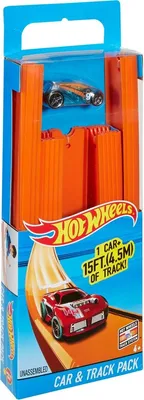 Zdjęcie produktu dla Prosty tor wyścigowy Hot Wheels Track Builder