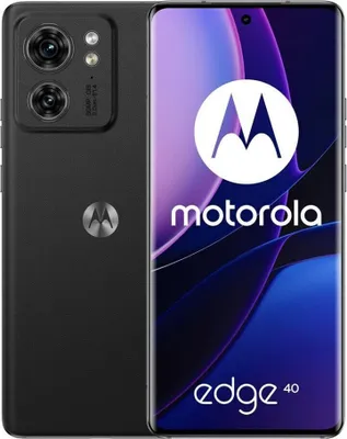 Produktbild von Motorola edge 40, 16,6 cm (6,55"), 8 GB, 256 GB, 50 MP, Android 13, Schwarz