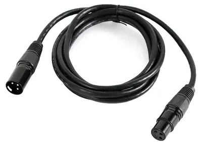 Produktbild von Audiokabel, XLR männlich-weiblich, DM512 Modell, 10STK, 2m