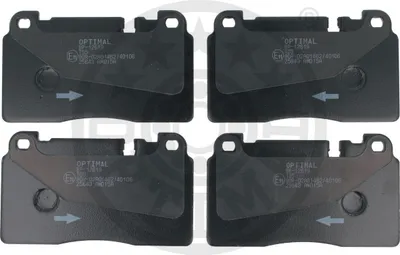 Produktbild von OPTIMAL Bremsbeläge Satz Vorne Bremsklötze für AUDI A6 Avant (4G5, 4GD, C7) BP-12619