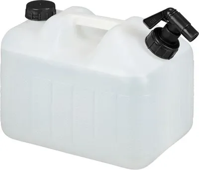 Produktbild von Wassertank mit Wasserhahn, Weithalsbehälter, 32.5x27x24cm für Camping