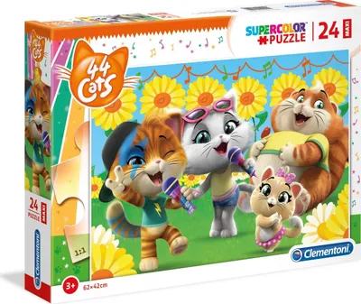 Produktbild von Clementoni Maxi Puzzle 24el 44 Katzen 28500 P6