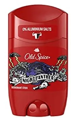 Produktbild von Old Spice Night Panther Deodorant Stick for Men 50ml 48h Freshness 0% Aluminum Salts No White Residue and Yellow Stains