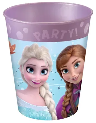 Produktbild von "Frozen Idyllic Wonder" Partydeko Artikel Variante: 4 Mehrweg Becher 250 ml