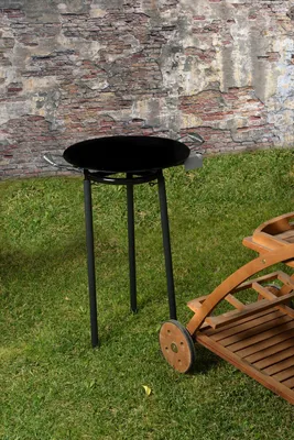 Produktbild von Hermia Concept, Nordika Mini, Grill, Schwarz, 100 % METALL, 48 x 48 x 84 cm