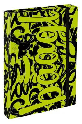 Produktbild von BAAGL Heftmappe A4 Jumbo Lime