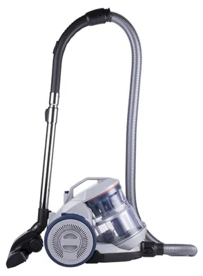 Produktbild von Dirt Devil Staubsauger ohne Beutel DD2501 850W HEPA 12 Filter - 7.5M Reichweite mit Combibrush, Versenkter Bürste und Parkettbürste - 5.5KG Staubsammelbox 1.5L - Grau/Blau
