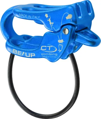 Immagine prodotto di Climbing Technology Be-Up Ausilio per l'arrampicata e la discesa in corda doppia Electric Blue