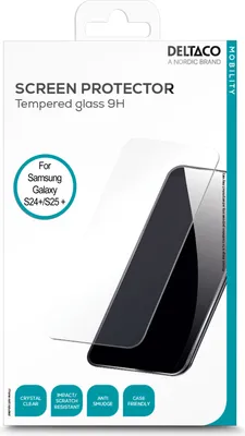 Produktbild von Deltaco 1902522, Samsung, samsung galaxy s24 plus,samsunggalaxys25, Kratzresistent, Transparent, 1 Stück(e)