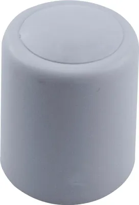Produktbild von Wand-u. Bodentürpuffer - ø 30 mm, Höhe 32 mm, Kunststoff grau