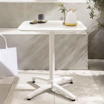 Immagine prodotto di Tavolo reclinabile 60 x 60 cm bianco - Oviala Almada