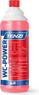 Produktbild von Professionelle Reinigungsflüssigkeit 1L - Entfernt Kalk und Rost, antiseptischer Duft