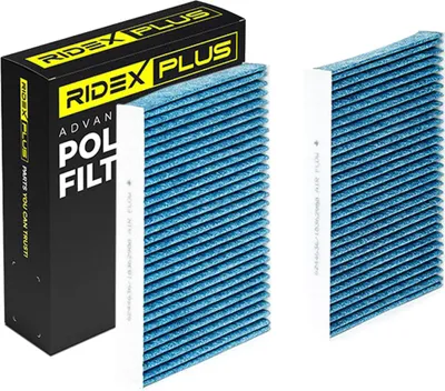 Produktbild von RIDEX PLUS 424I0495P Innenraumfilter Pollenfilter für BMW 5 Touring (F11) Aktivkohle