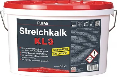 Produktbild von PUFAS Streichkalk KL3