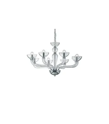 Produktbild von Ideal Lux CASANOVA SP8, 8 Glühbirne(n), E14, IP20, Transparent