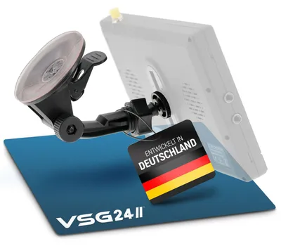 Produktbild von Flexible Halterung für Rückfahrmonitore mit Saugnapf
